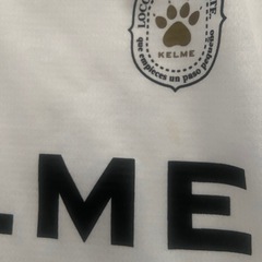 KELME 長袖サッカーウェア Lサイズ ホワイトの画像