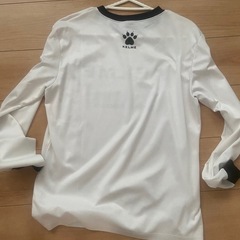 KELME 長袖サッカーウェア Lサイズ ホワイトの画像