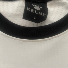 KELME 長袖サッカーウェア Lサイズ ホワイトの画像
