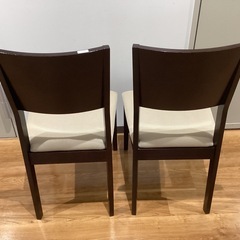 ダイニングチェア　2脚セット【町田市再生家具】252089の画像