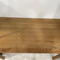 【お引渡し先決定しました】無印良品 引き出し付き木製デスクの画像