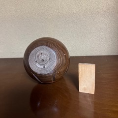 ■達磨 だるま 置物 2点 幸運 延寿 木製 木彫 越中井波 民芸品■サ33の画像