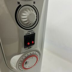 YUASA ユアサ オイルヒーター 6畳～8畳 1200W（500W＋700W） YOG-1200S 暖房器具 2017年製 ①の画像