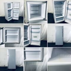 ID:rg221195 【自社配送エリア内限定】日立 HITACHI 冷蔵庫 一人暮らし 中古 2019年製 2ドア 230L シルバー 直冷式 右開き R-23JA(S)  【リユース品：状態B】【送料無料】【設置費用無料】の画像