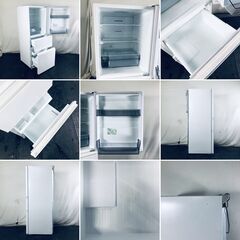 ID:rg221194 【自社配送エリア内限定】東芝 TOSHIBA 冷蔵庫 ファミリー 中古 2021年製 3ドア 326L ホワイト ファン式 右開き GR-S33SC(WT)  【リユース品：状態B】【送料無料】【設置費用無料】の画像