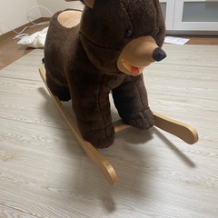 くまちゃん木馬の画像