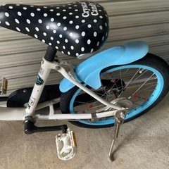 【18インチ】水色✖︎黒　子供用自転車
の画像