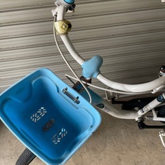 【18インチ】水色✖︎黒　子供用自転車
の画像