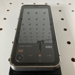 昭和レトロがら携帯電話機スライドタイプ現状品／ジャンク品扱いの画像