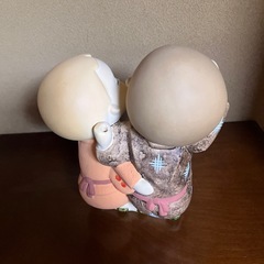博多人形　日本人形　人形　素焼人形　男の子　女の子　郷土人形　古民具　の画像