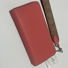 【新品未使用】 COACH CK427 ピンクの画像