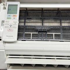 A1709🌟配送♻️設置可能‼️パナソニック　2022年製　6畳用　ルームエアコンCS-222DJR-W🌟の画像