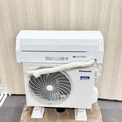 A1709🌟配送♻️設置可能‼️パナソニック　2022年製　6畳用　ルームエアコンCS-222DJR-W🌟の画像
