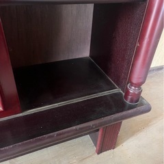 アンティーク　収納棚　レトロの画像