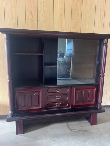 アンティーク　収納棚　レトロ