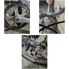 中古自転車 GIOS ジオス 7段変速 400MM クロスバイク軽整備済み 防犯登録対応 町田市 相模原市 MM857の画像