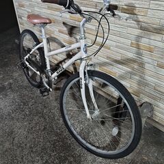 中古自転車 GIOS ジオス 7段変速 400MM クロスバイク軽整備済み 防犯登録対応 町田市 相模原市 MM857の画像