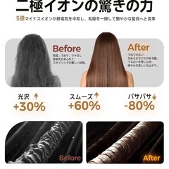 【業界最強・革命的な高速ヘアドライヤー・36m/s瞬間速乾・超軽量】ドライヤー 大風量 5億高濃度マイナスイオン 静電気抑制 NTC温度制御システム 恒温ヘアケア 静音 コンパクト 疲れない 過熱保護 髪質改善 髪が荒れない 4段階温度調節 温冷リズム メモリー機能付き マグネット式ノズル 最適なスタイリング 人気 PSE認証済みの画像