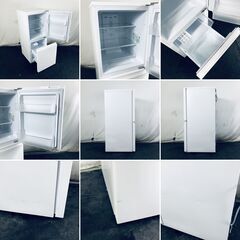 ID:rd24587 パナソニック Panasonic 冷蔵庫 一人暮らし 中古 2024年製 2ドア 156L ホワイト ファン式 右開き NR-B16C1-W  【リユース品：状態B】【送料無料】【設置費用無料】の画像