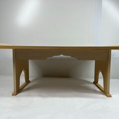 木製 お経台 経机 仏具 脚折りたたみ可能 幅59cm×奥行35cm×高さ24cmの画像