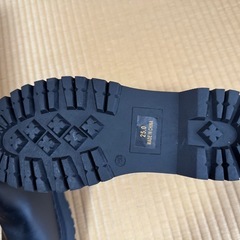 長靴ブーツ底厚25cm黒色で試着のみ新品未使用の画像