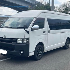 ハイエース　スーパーロング　ワイドハイルーフ　車検半年以上！
