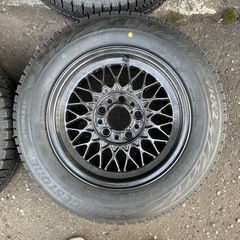【冬タイヤ新品未使用品】24年製ブリヂストン BLIZZAKVRX
2 × BMW純正ホイール 15インチの画像