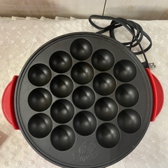 J526⭐️電気たこ焼き器　650W 取っ手付きの画像