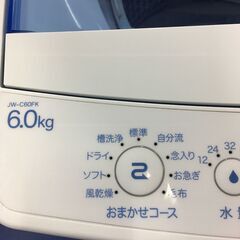 ★リユースのサカイ横浜南店★YM1547 Haier 洗濯機 JW-C60FK 6Kg 20年製 動作確認／クリーニング済みの画像