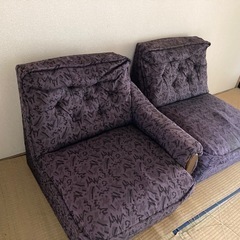 無料で差し上げます💰一人用ソファー2台🛋️の画像