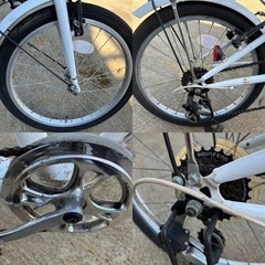 折りたたみ自転車　20インチの画像