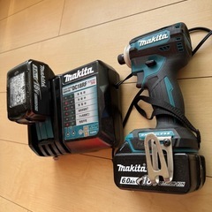 マキタ18.8v インパクトドライバーの画像
