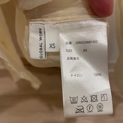 GLOBAL WORK シアーシャツの画像