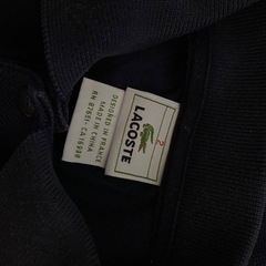 LACOSTE ラコステ　ネイビー　ポロシャツ　90cm サイズ2 キッズ　子供の画像