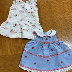 【11月中旬破棄】70cm 女の子夏服まとめ売りの画像