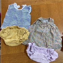 【11月中旬破棄】70cm 女の子夏服まとめ売りの画像