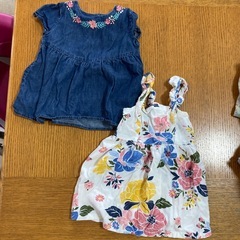 【11月中旬破棄】70cm 女の子夏服まとめ売りの画像