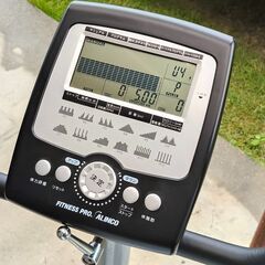 【引取限定】アルインコ(ALINCO) プログラムバイク AFB6010 負荷調節16段階 トレーニングメニュー 体脂肪測定付の画像
