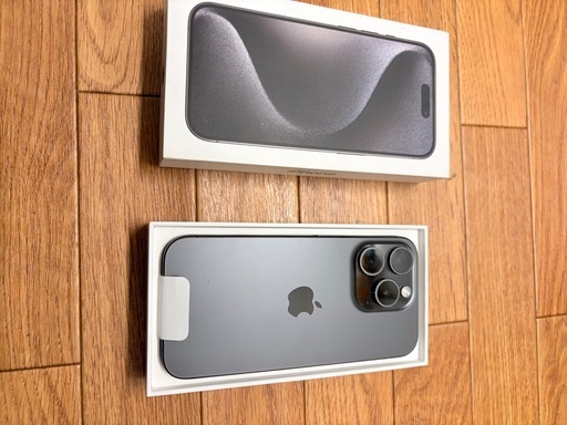 最終値下げ　iPhone 15 PRO 256GB ぶらっくブラック