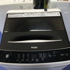 ★リユースのサカイ横浜南店★YM1550 Haier 洗濯機 JW-U55A 5.5Kg 22年製 動作確認／クリーニング済みの画像