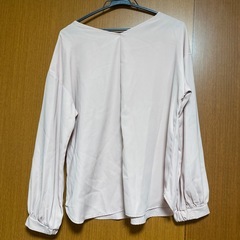 GU カットソー　ピンク　サイズLの画像