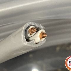 【久留米】【引き取り限定】【未使用品】カワイ VVF 2×2.0mm 100ｍの画像