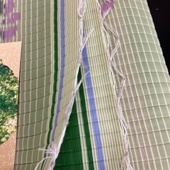 ポリプロ花ござ　五八　2帖サイズ
の画像