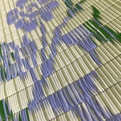 ポリプロ花ござ　五八　2帖サイズ
の画像