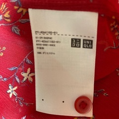 UNIQLO シフォンワンピース
の画像