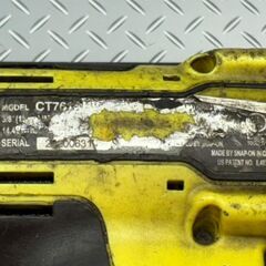 【ジャンク品】スナップオン Snap-on CT761 コードレスインパクトレンチ バッテリ×1付き ※スイッチ接触不良有【ハンズクラフト佐賀】【中古】の画像