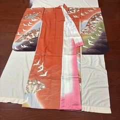 振り袖と帯のセットの画像