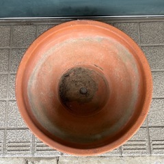 大型素焼きポットの画像