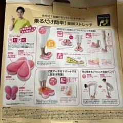 乗るだけ簡単！美脚ストレッチの画像