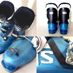 SALOMON ジュニア キッズ スキーブーツ 20.0cm スキー靴 子供用 2バックル サロモン ☆ 札幌市 北区 屯田 の画像
